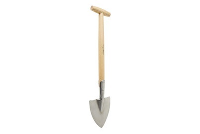 undefined, Hochbeet Allzweckspaten, Burgon & Ball - Spaten ROSTFREI - hellbraun - Holz - 4/14/53 cm