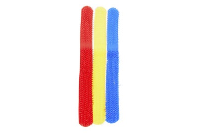 Label the Cable, Kabelhalter Label the Cable 2530 Blau, Gelb, Rot, Label-the-cable Kabelbeschriftung MINI TAGS Farbig mit Beschriftungsfeld