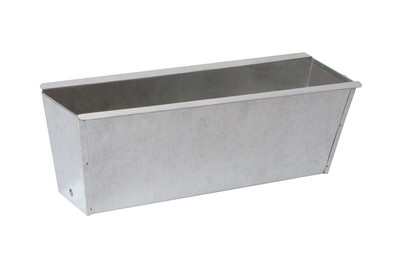 undefined, Topf Verzinkt, Pflanzkasten Verzinkt | 16 × 12 × 50 cm | 10 l