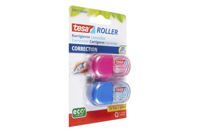 undefined, TESA Korrekturroller Mini 5mmx6m 598170000 2 Farben ass., TESA Korrekturroller Mini 5mmx6m 598170000 2 Farben ass.