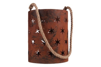 NoName, Windlicht Festival H26Cm Eisen Einfarbig, 