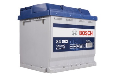 BOSCH - (Automotive Aftermarket), BOSCH - Batterie, BOSCH, Fahrzeugbatterie, Starterbatterie Bosch 12V/52Ah/470A LxBxH 207x175x190mm/S:0, AUTO & BIKE, 0 092 S40 020 S4 002