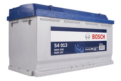 BOSCH - (Automotive Aftermarket), BOSCH - Batterie, BOSCH, Fahrzeugbatterie, Starterbatterie Bosch 12V/95Ah/800A LxBxH 353x175x190mm/S:0, AUTO & BIKE, 0 092 S40 130 S4 013