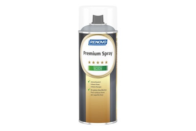 RENOVO, RENOVO Premium Spray, Renovo Premium Spray Silbergrau RAL 7001 Seidenmatt | 0.4 l