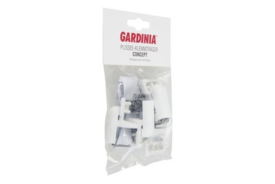 undefined, PLISSEE Klemmträger CONCEPT, Gardinia Plissee-Klemmträger Weiss
