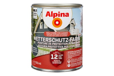 Alpina, ALPINA Alpina Wetterschutz-Farbe deckend, Alpina Wetterschutz-Farbe Deckend | 0.75 l