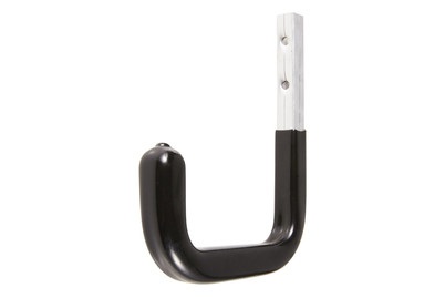 ALFER, ALFER WANDHAKEN GUMMIERT, Alfer Wandhaken Gummiert | Schwarz 11.5 x 14 cm