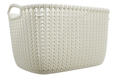 Curver, CURVER Korb KNIT L, Curver Korb Knit | 23.6 × 29.5 × 39.5 cm | 19 l