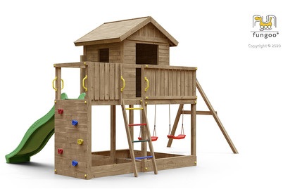 undefined, Spielturm Galaxy, Fungoo Spielturm Galaxy | 2.8 × 3.3 × 4.9 m