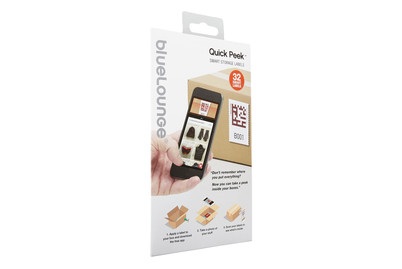 BLUELOUNGE, Bluelounge Quick Peek 32 - Smart-Aufkleber (Braun, grau, blau, beige), 