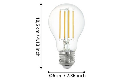 EGLO CONNECT, EGLO connect-z E27 A60 Lampe 6W 806 Lumen 2700K, EGLO LED-Leuchtmittel »EGLO Leuchten Leuchtmittel Connect«