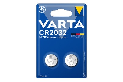 Varta, Varta Knopfzelle Cr2032 2x 2 Stück, 