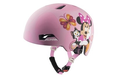 Alpina, Alpina Velohelm Hackney Disney - Disney Minnie Mouse, Alpina Velohelm Kinder Hackney Disney - Disney Minnie Mouse (Grösse: 47-51 )
