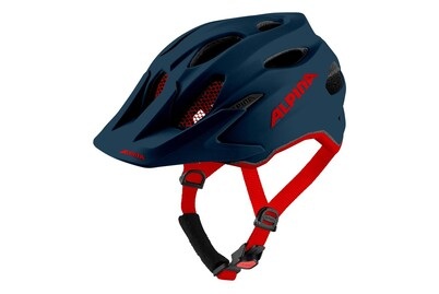 Alpina, Alpina Carapax Jr. Velohelm - Indigo Matt, ALPINA CARAPAX JR. Helm Kinder
