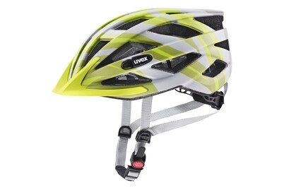 Uvex, UVEX Air Wing CC Helm Kinder grey/lime matt 2021 52-57cm Kinderhelme, Uvex Air Wing CC Helm