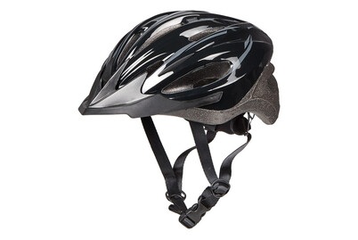 GO ON Velohelm Budget L, 58-61 cm, schwarz