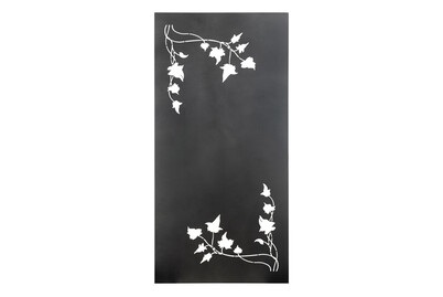 Nouvel, Paravent Hedera 200 x 100 cm anthrazit, Nouvel Paravent Hedera Anthrazit | 2 × 1 m