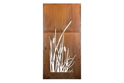 Nouvel, Paravent Typha 200 x 100 cm rost, Nouvel Paravent Typha Rost | 2 × 1 m