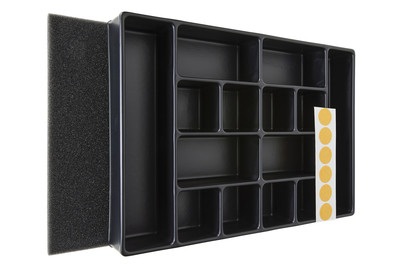 UTZ, UTZ Einsatz zu Koffer RAKO, utz Fachwerkeinsatz-Set 355 x 255 55 mm Einsatz