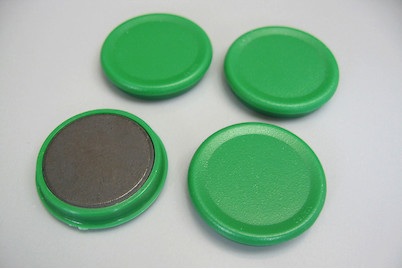 Weitere, Haftmagnet grün, Haftmagnet Grün | ? 30 mm | 20 Stück