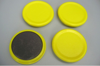 Weitere, Haftmagnet gelb, Haftmagnet Gelb | ? 3 cm | 20 Stück