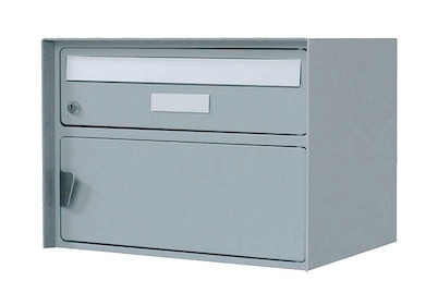 Huber, Briefkasten Zürich lichtgrau, Huber Briefkasten Zürich Lichtgrau | 31 × 41.8 × 30.3 cm