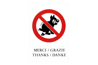 Weitere, Schild 