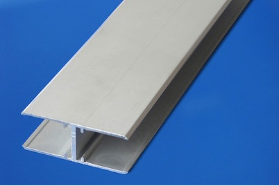 Weitere, H-Profil Alu Doppelstegplatte 200cm, H-Profil Alu Doppelstegplatte | 200 × 0.5 cm