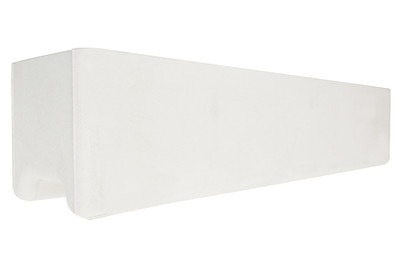 Eternit, Eternit Balkonkiste BALCONIA, Eternit Blumenkiste Balconia Grau | 79 × 17 × 17 cm | 18.4 l