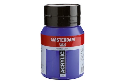 Amsterdam, Amsterdam Acrylfarbe Standard, Talens Akrylfarbe Amsterdam, blau, 504, (500ml)