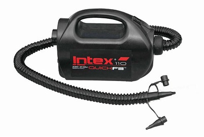 Intex, Intex Luftpumpe Elektrik-Pumpe Quick, Intex Quick Fill 12 V + 230 V, outdoor
