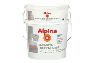 Alpina, Alpina Garagenbodenfarbe betongrau 5KG, Alpina Garagenbodenfarbe Betongrau | 5 kg