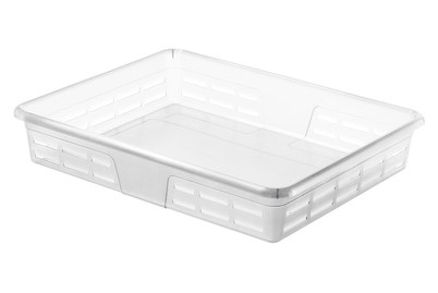 Rotho, Rotho Combi-Korb A4 Graphix, ROTHO Briefkorbgraphix 1101100096 34x27x6cm transparent