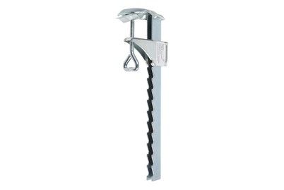 Catsy, Catsy Mauerklemme einzeln, XXXLutz Balkonklammer , Zubehör/befestigungsmaterial , Silberfarben , Metall , 000462008501