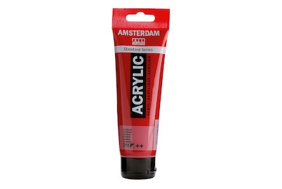 Amsterdam, Amsterdam Acrylfarbe Standard, Talens Acrylfarbe Amsterdam, karmin, 17093182, (120ml)