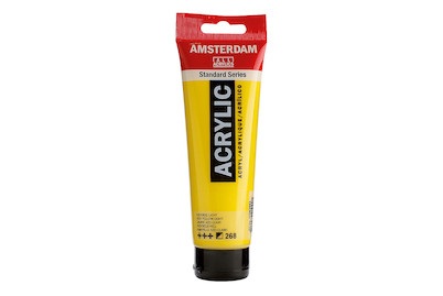 Amsterdam, Amsterdam Acrylfarbe Standard, Talens Acrylfarbe Amsterdam, azogelb hell, 17092682, (120ml)