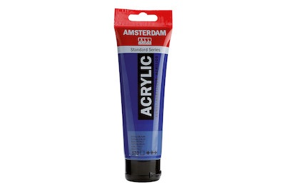 Amsterdam, Amsterdam Acrylfarbe Standard, Talens Acrylfarbe Amsterdam, phthaloblau, 17095702, (120ml)