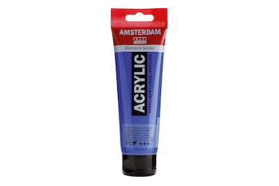 Amsterdam, Amsterdam Acrylfarbe Standard, Talens Acrylfarbe Amsterdam, kobaldblau, 17095122, (120ml)