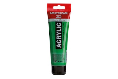 Amsterdam, Amsterdam Acrylfarbe Standard, TALENS Acrylfarbe Amsterdam 120ml 17096182 perm.gruen h.