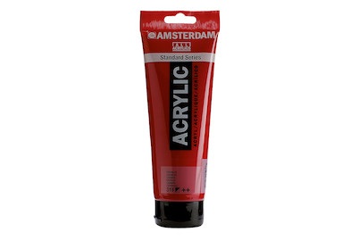 Royal Talens, Royal Talens Amsterdam, 250Ml peinture acrylique Standard-Carmine, Talens Acrylfarbe Amsterdam, karmin, 17123180, (250ml)