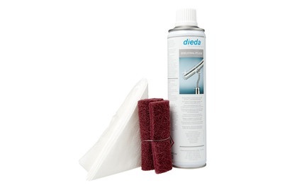 DIEDA, Pflegeset für V2A Geländer, Dieda Pflegeset für V2A-Geländer
