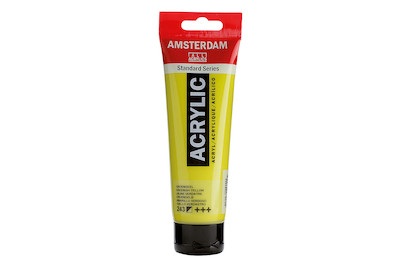 Amsterdam, Amsterdam Acrylfarbe Standard, Talens Acrylfarbe Amsterdam, gruengelb, 17092432, (120ml)