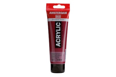 Amsterdam, Amsterdam Acrylfarbe Standard, Talens Acrylfarbe Amsterdam, p.rot violett, 17095672, (120ml)