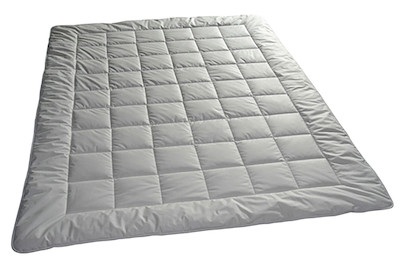 Billerbeck, billerbeck - Duvet BAMBOO UNO - weiss - Baumwolle - 200cm/210cm, billerbeck Naturfaserbettdecke »Bambusduvet, Billerbeck, »Bamboo UNO««, normal, Füllung 100% Baumwolle, Feingewebe mit Bienenwachsveredelung, Öko-Tex Standard 100, Bezug 100% Bambus (Viskose-Faser), (1 St.)
