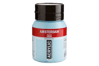 Amsterdam, Amsterdam Acrylfarbe Standard, Talens Acrylfarbe Amsterdam, himmelblau, 17725512, (500ml)