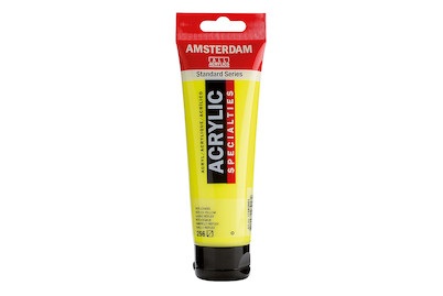 Amsterdam, Amsterdam Acrylfarbe Standard, Talens Acrylfarbe Amsterdam, reflexgelb, 17092562, (120ml)