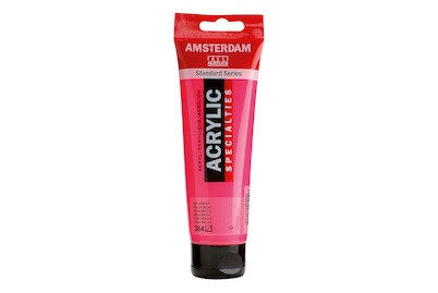 Amsterdam, Amsterdam Acrylfarbe Standard, Talens Acrylfarbe Amsterdam, reflexrosa, 17093842, (120ml)