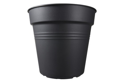 ELHO, ELHO Anzuchttopf GREEN BASIC, Elho Topf Provence Schwarz | ? 24 | 22 cm | 6.5 l