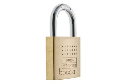 Burg-Wächter, BURG-WÄCHTER Messingschloss BOCCIA, Burg-Wächter Boccia Messing-Zylinder-Schloss | ? 5 cm