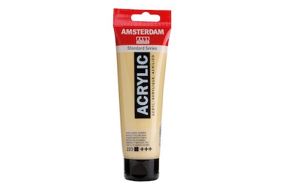Amsterdam, AMD Akryl 120ML neapelgelb d., Talens Acrylfarbe Amsterdam, neapelgelb dunkel, 17092232, (120ml)